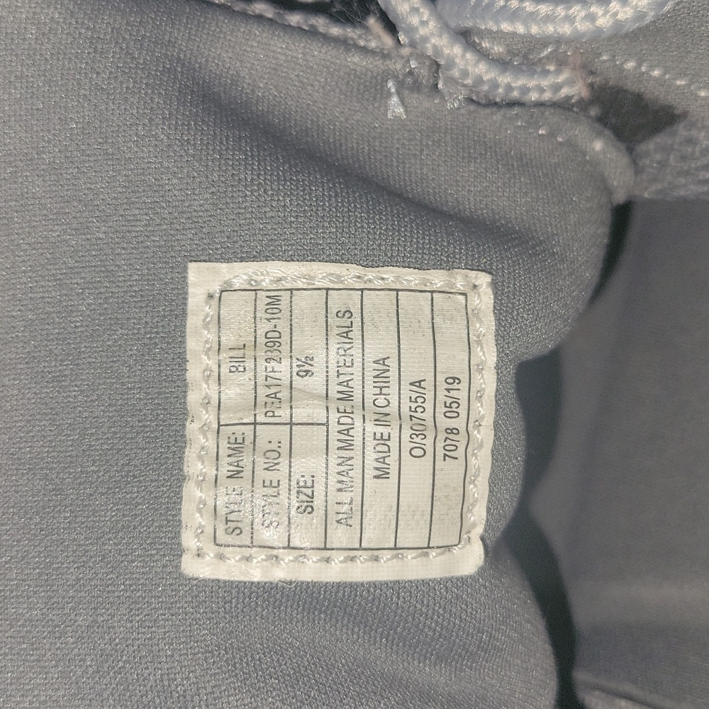 PERRY ELLIS PORTFOLIO BILL MENS GRAY SZ 9 1/2 GOOD CONDITION - Picture 5 of 6